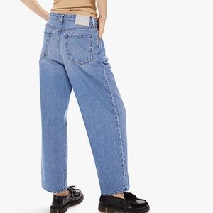 MOTHER SNACKS! Denim pleated Jeans NEW